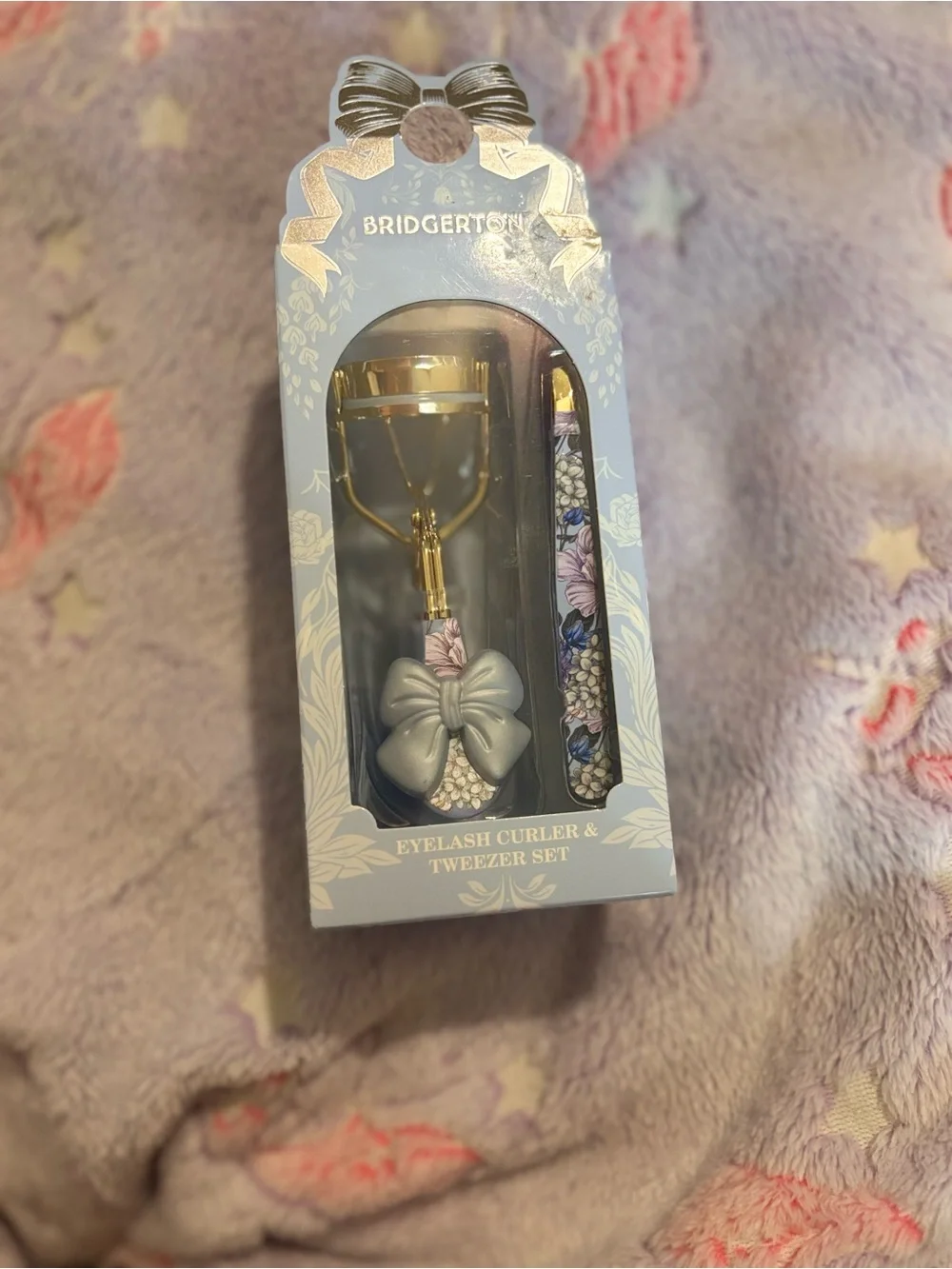 Bridgerton Moonlit Masquerade Bath Accessories Set - White & Gold